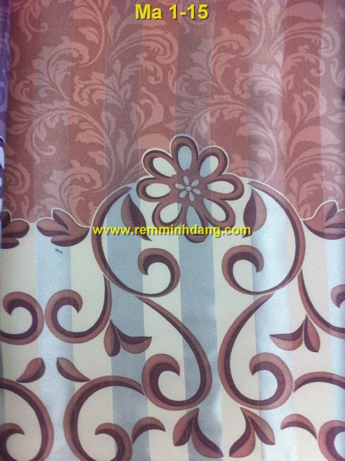 Bộ sưu tập rèm cửa mẫu JingPin họa tiết gấm 2 mặt