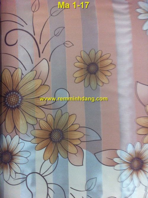Bộ sưu tập rèm cửa mẫu JingPin họa tiết gấm 2 mặt