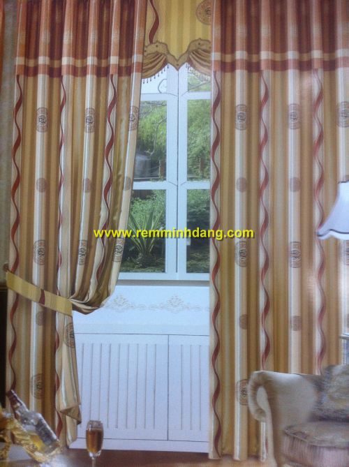 Bộ sưu tập rèm cửa mẫu JingPin họa tiết gấm 2 mặt
