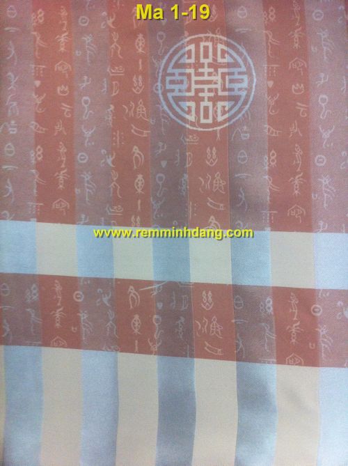 Bộ sưu tập rèm cửa mẫu JingPin họa tiết gấm 2 mặt