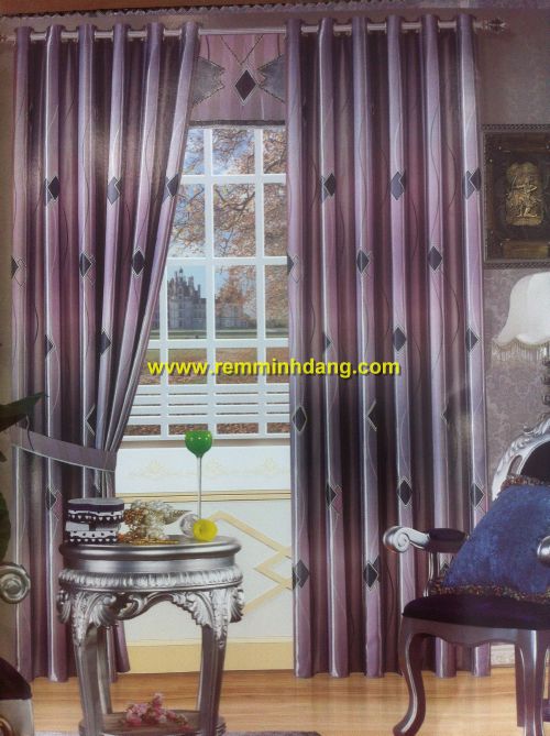 Bộ sưu tập rèm cửa mẫu JingPin họa tiết gấm 2 mặt