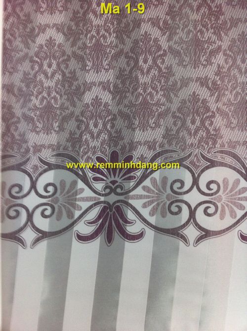 Bộ sưu tập rèm cửa mẫu JingPin họa tiết gấm 2 mặt