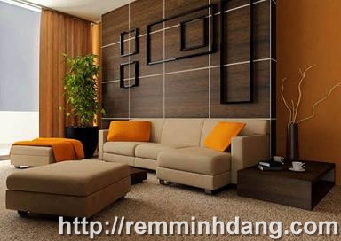Màu nâu đem yên bình cho gia chủ - Rèm vĩnh phúc