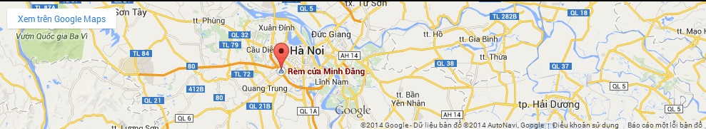 bản đồ rèm cửa Minh Đăng