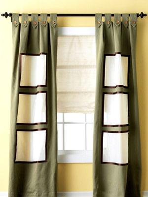 Những mẫu rèm cửa đơn giản cho phòng khách, phòng ngủ